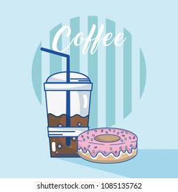 Coffee drink concept