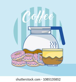 Coffee drink concept