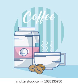 Coffee drink concept
