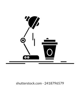 Coffee drink cup icon vector illustration. Suitable for various design purposes related to coffee, drinks and cafes.