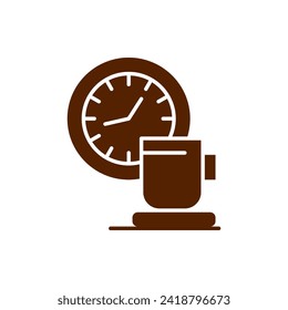 Coffee drink cup icon vector illustration. Suitable for various design purposes related to coffee, drinks and cafes.