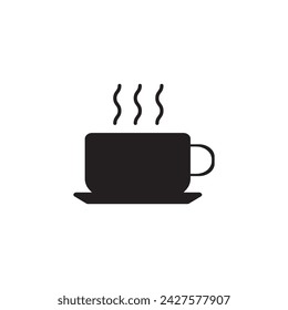 coffee drink icon vector ilustration logo design