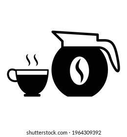 Coffee Drink Icon Vector Sign And Symbols.