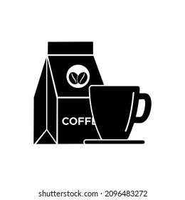 coffee drink icon, coffee drink vector sign symbol