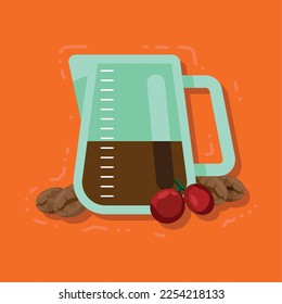 coffee drink in jar icon