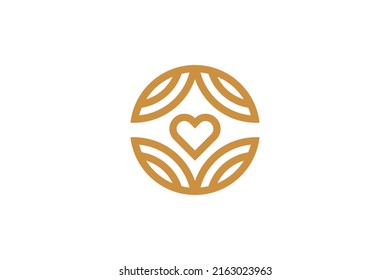 Coffee Drink Monoline Logo Vektor