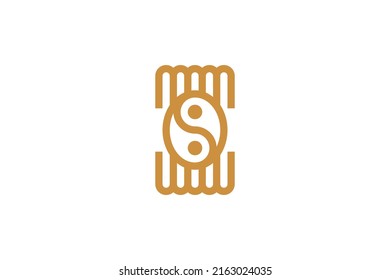 Coffee Drink Monoline Logo Vektor