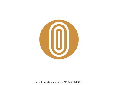 Kaffeetrinken Monoline Logo Vektor