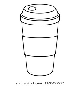 coffee drink in plastic container