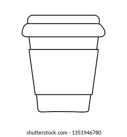 coffee drink in plastic container