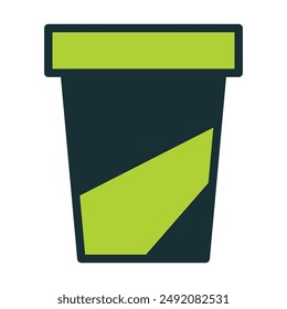 Coffee drink in pot icon on white background