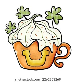Coffee Drink St Patrick's Day Drink gnomes