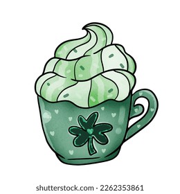 Coffee Drink St Patrick's Day Drink gnomes