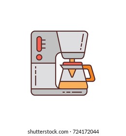 Coffee drink tea vector illustration logo icon