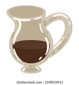coffee drink teacup isolated icon