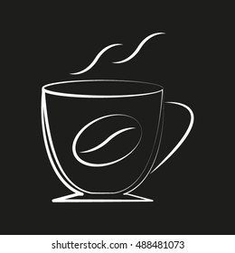 coffee drink, vector icon