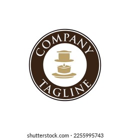 
Coffee drip thailand logo vector template