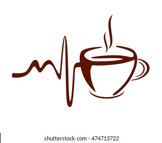 Coffee and electrocardiogram