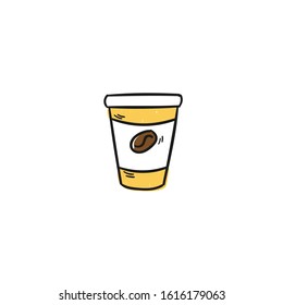 Coffee element Vector icon İllustration