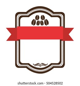 coffee emblem icon image 