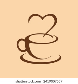 Coffee Emerges from a cup of coffee, creating a warm and intimate atmosphere. Coffee serves as a metaphor for precious moments and shared happiness.