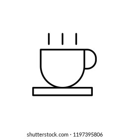 coffee, espresso icon. Element of business start up icon for mobile concept and web apps. Thin line coffee, espresso icon can be used for web and mobile