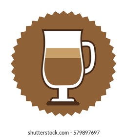 coffee espresso icon image, vector illustration design