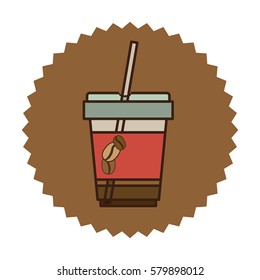 coffee espresso icon image, vector illustration design