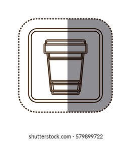 coffee espresso icon image, vector illustration design