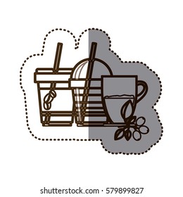 coffee espresso icon image, vector illustration design