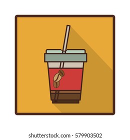 coffee espresso icon image, vector illustration design