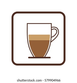 coffee espresso icon image, vector illustration design