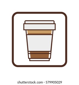 coffee espresso icon image, vector illustration design