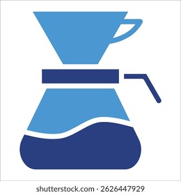 Coffee Filter Icon Element For Design