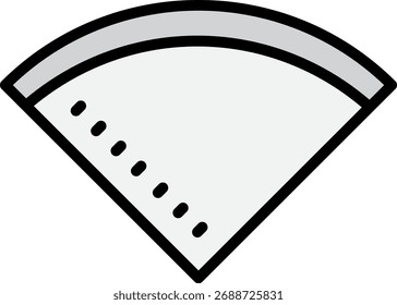 Coffee Filter Icon, Outline Design