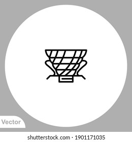 Coffee filter icon sign vector,Symbol, logo illustration for web and mobile