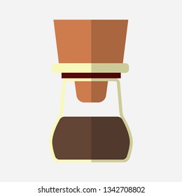 Coffee Flat Icon Design