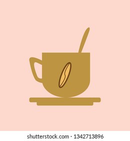 Coffee Flat Icon Design