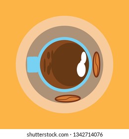 Coffee Flat Icon Design