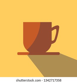 Coffee Flat Icon Design