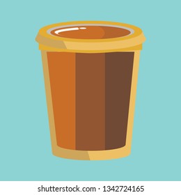 Coffee Flat Icon Design