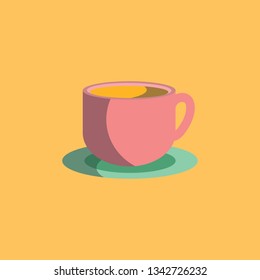 Coffee Flat Icon Design