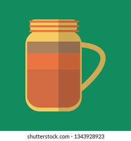 Coffee Flat Icon Design