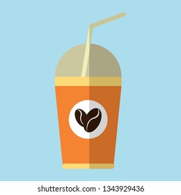 Coffee Flat Icon Design