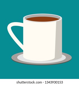 Coffee Flat Icon Design