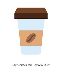 Coffee Flat Icon Design For Personal nad Commercial Use