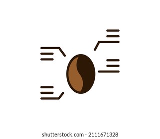 Coffee flat icon. Single high quality outline symbol for web design or mobile app.  Holidays thin line signs for design logo, visit card, etc. Outline pictogram EPS10