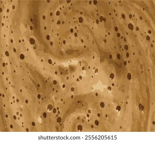 Coffee foam vector pattern Macro texture and background