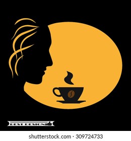 coffee and girl