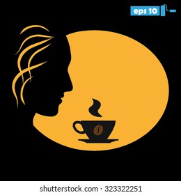 coffee and girl